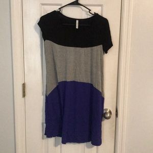 Colorblocked dress from Gilli
